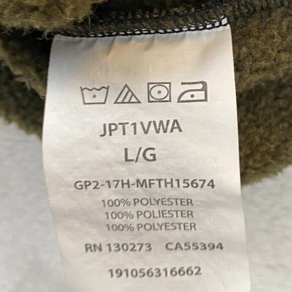 Riders By Lee Womens Vest Jacket Large Fleece Full Zip Stand Collar Outdoors - Picture 6 of 9